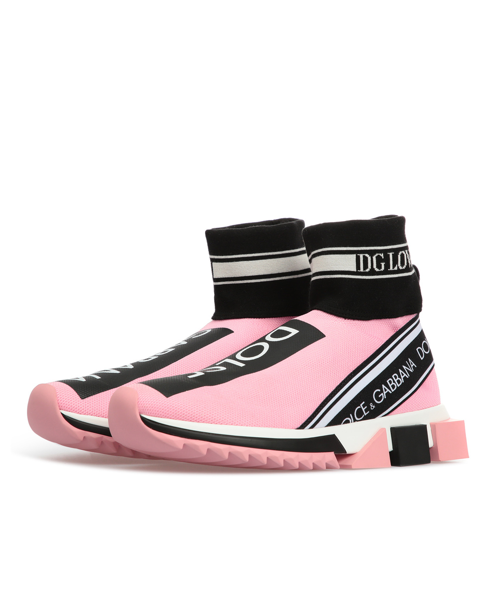Хайтопи Sorrento Dolce&Gabbana CK1645-AZ708, рожевий колір • Купити в інтернет-магазині Kameron