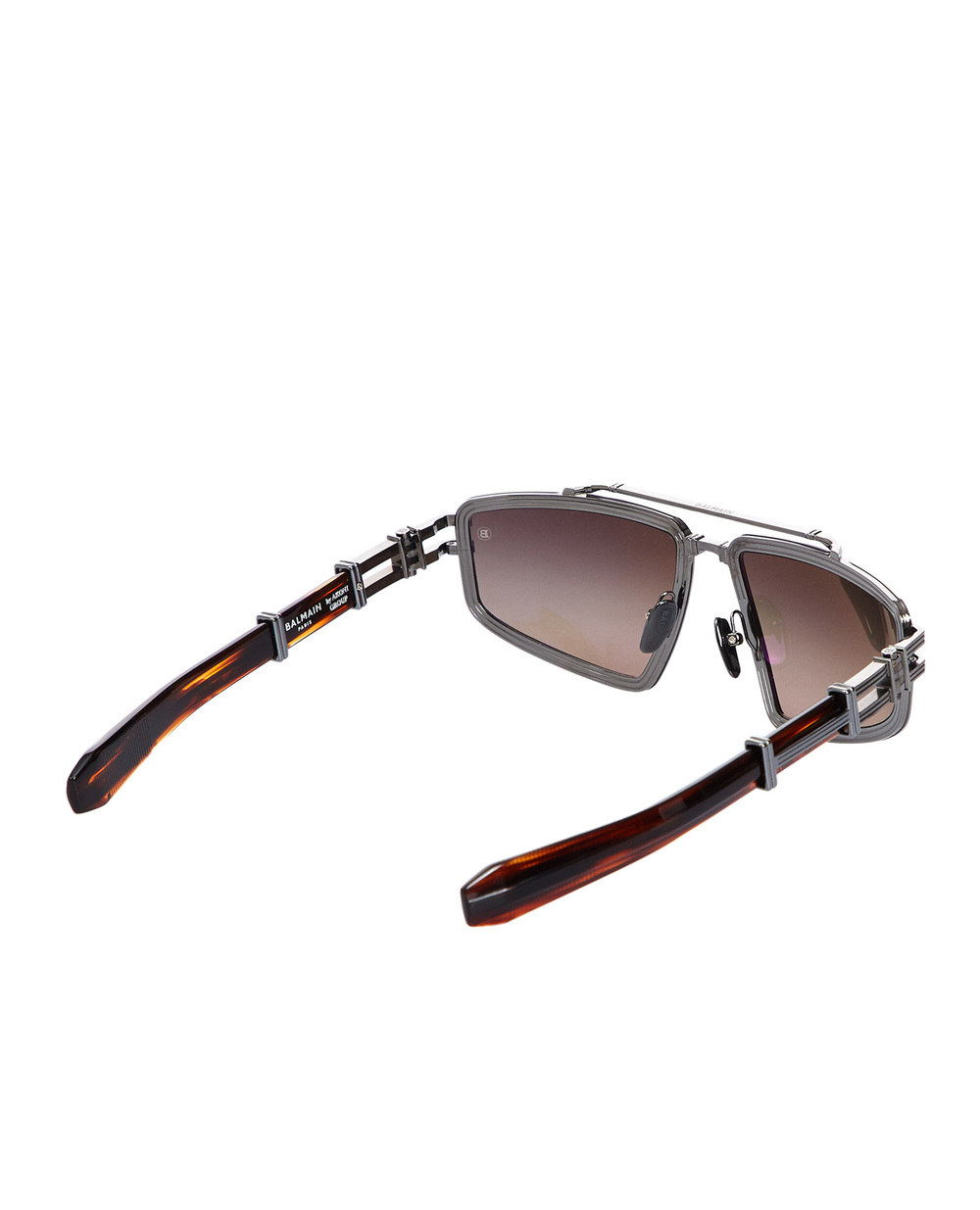 Сонцезахисні окуляри Titan Balmain BPS-139B-59, срібний колір • Купити в інтернет-магазині Kameron