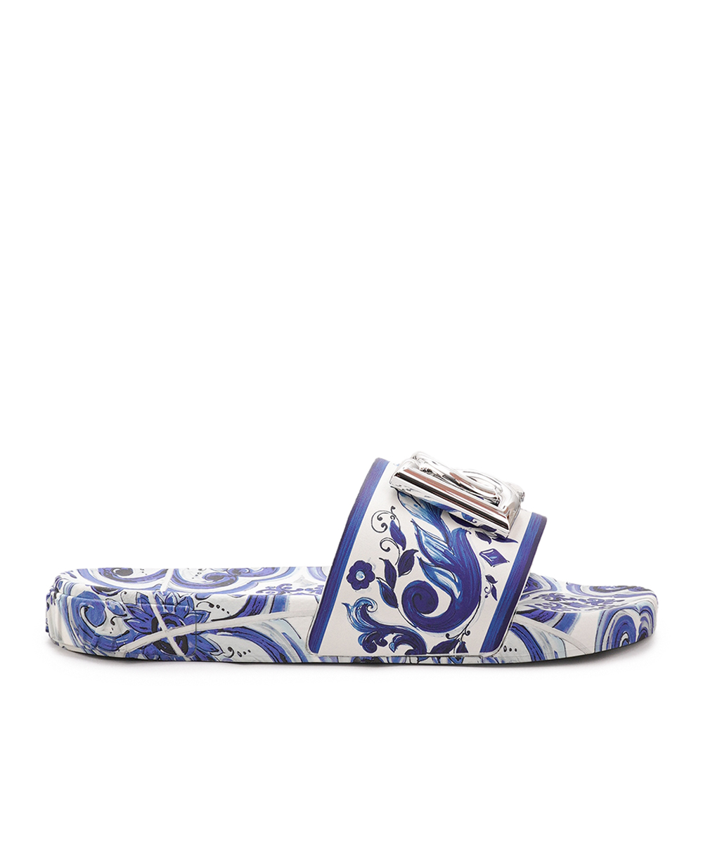 Слайдери Dolce&Gabbana CW2059-AB816, білий колір • Купити в інтернет-магазині Kameron