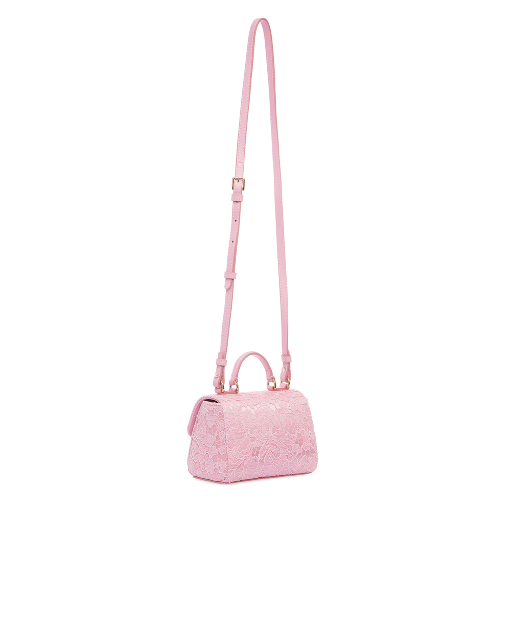 Дитяча мереживна сумка Dolce&Gabbana Kids EB0103-AJ632, рожевий колір • Купити в інтернет-магазині Kameron