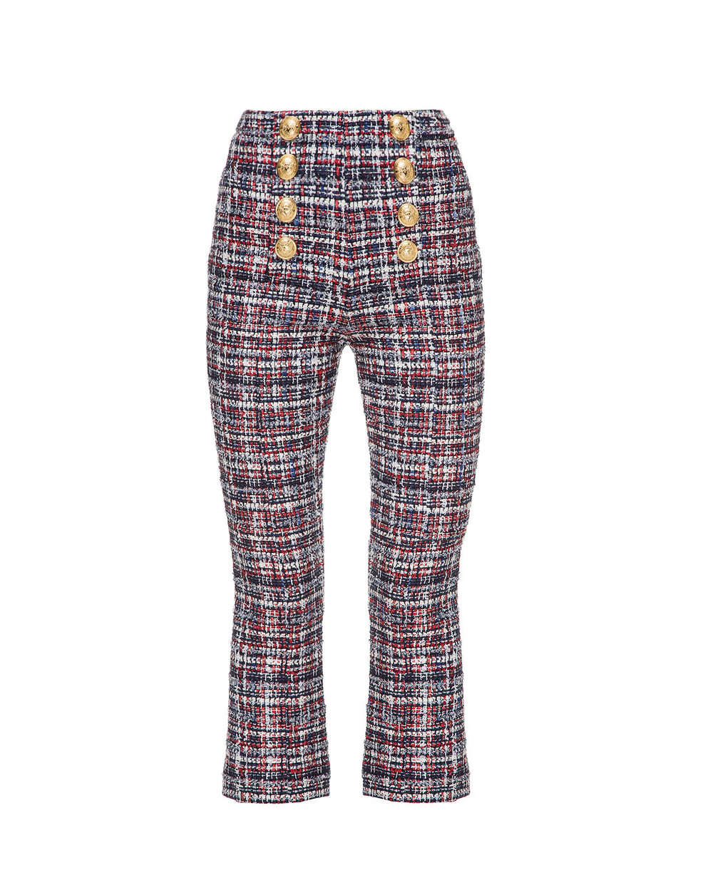 Твідові штани Balmain RF25137C049, різнокольоровий колір • Купити в інтернет-магазині Kameron