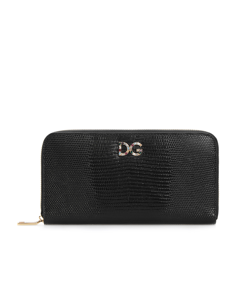 Кожаный кошелек Dolce&Gabbana BI0473-AU772, черный цвет • Купить в интернет-магазине Kameron