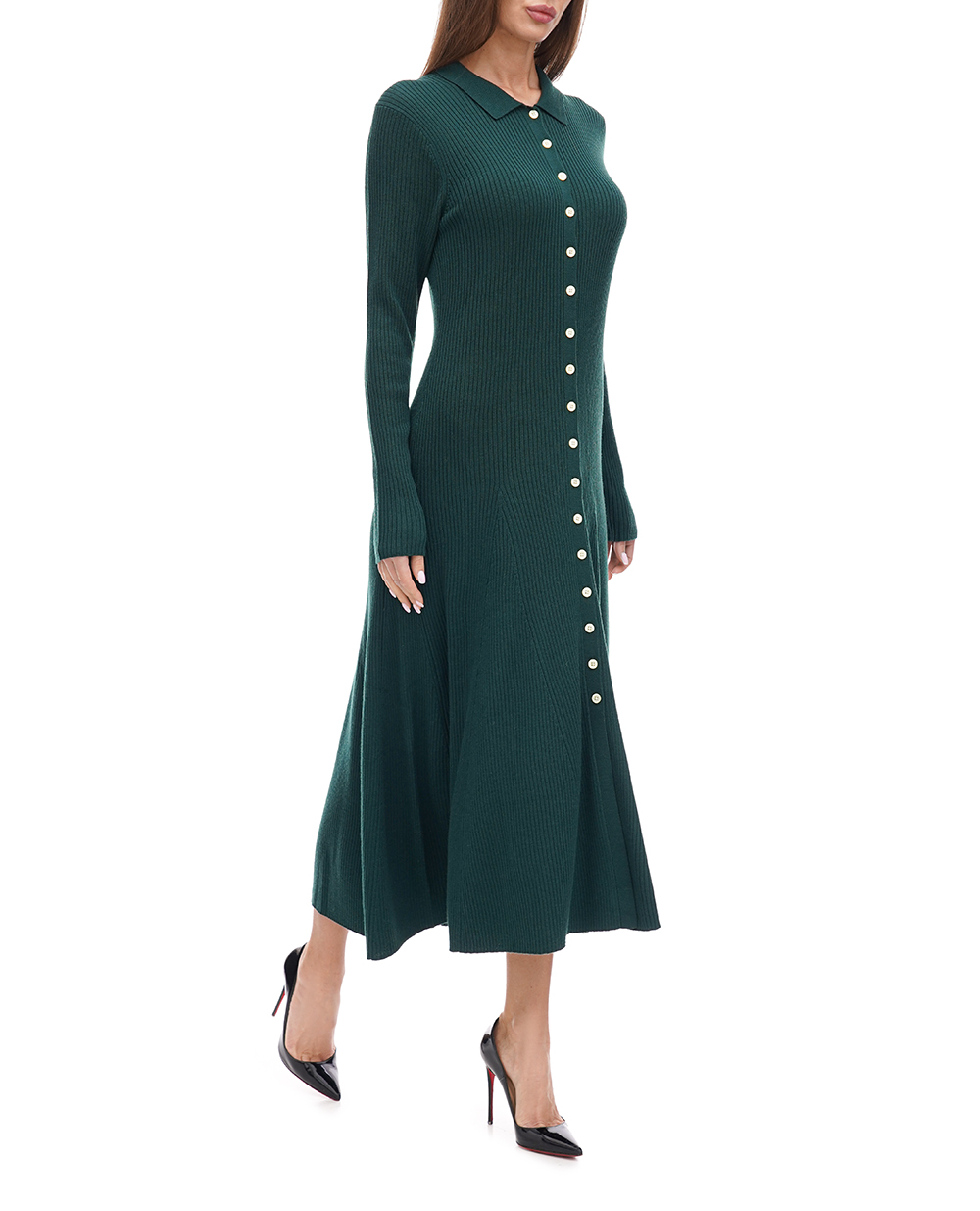 Платье Polo Ralph Lauren 211910475001, зеленый цвет • Купить в интернет-магазине Kameron