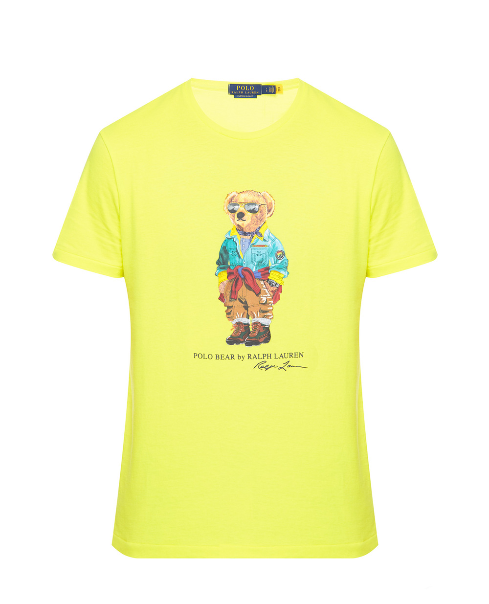 Футболка Polo Bear Polo Ralph Lauren 710853310017, желтый цвет • Купить в интернет-магазине Kameron