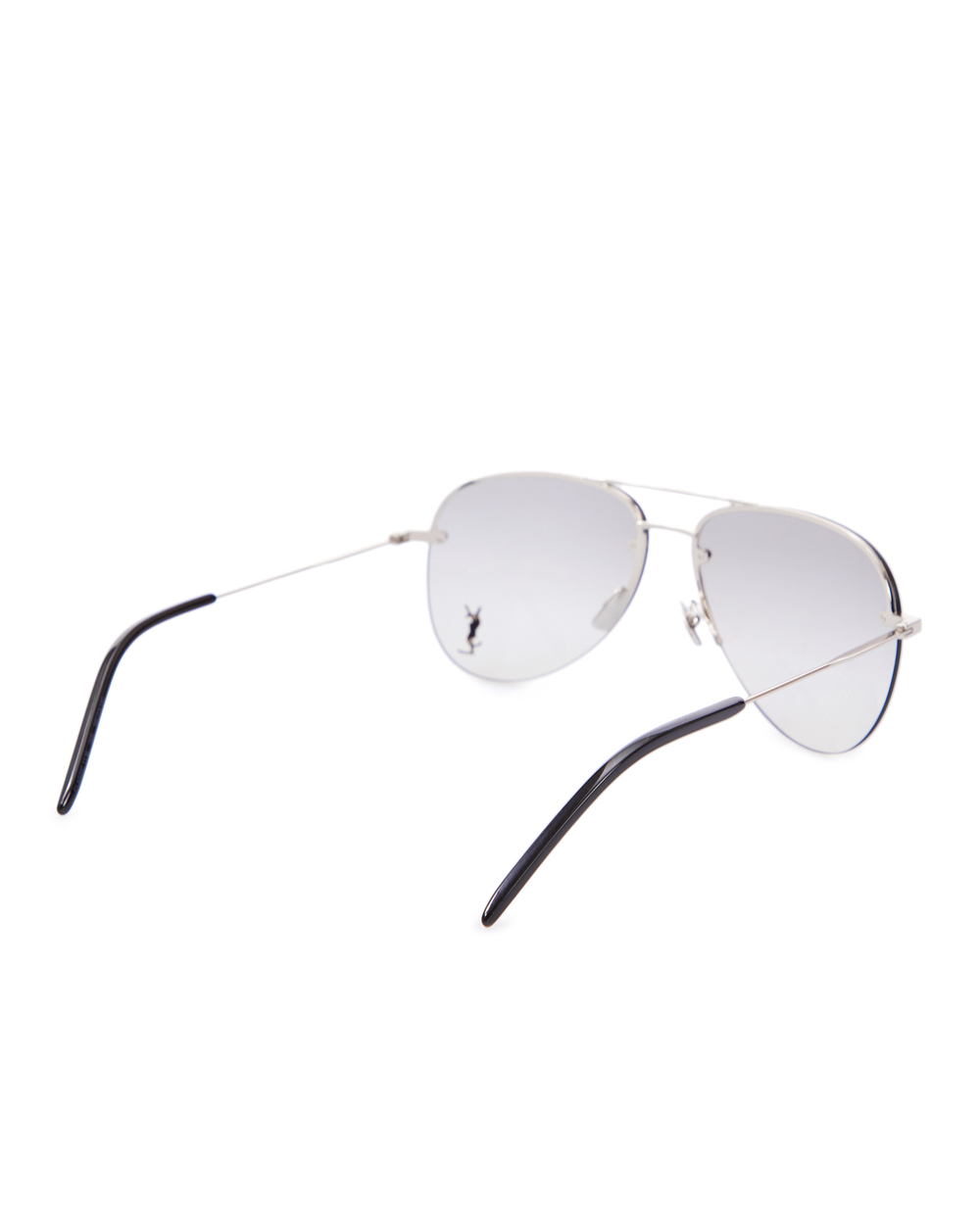 Солнцезащитные очки Saint Laurent SL CLASSIC 11 M-005, серый цвет • Купить в интернет-магазине Kameron