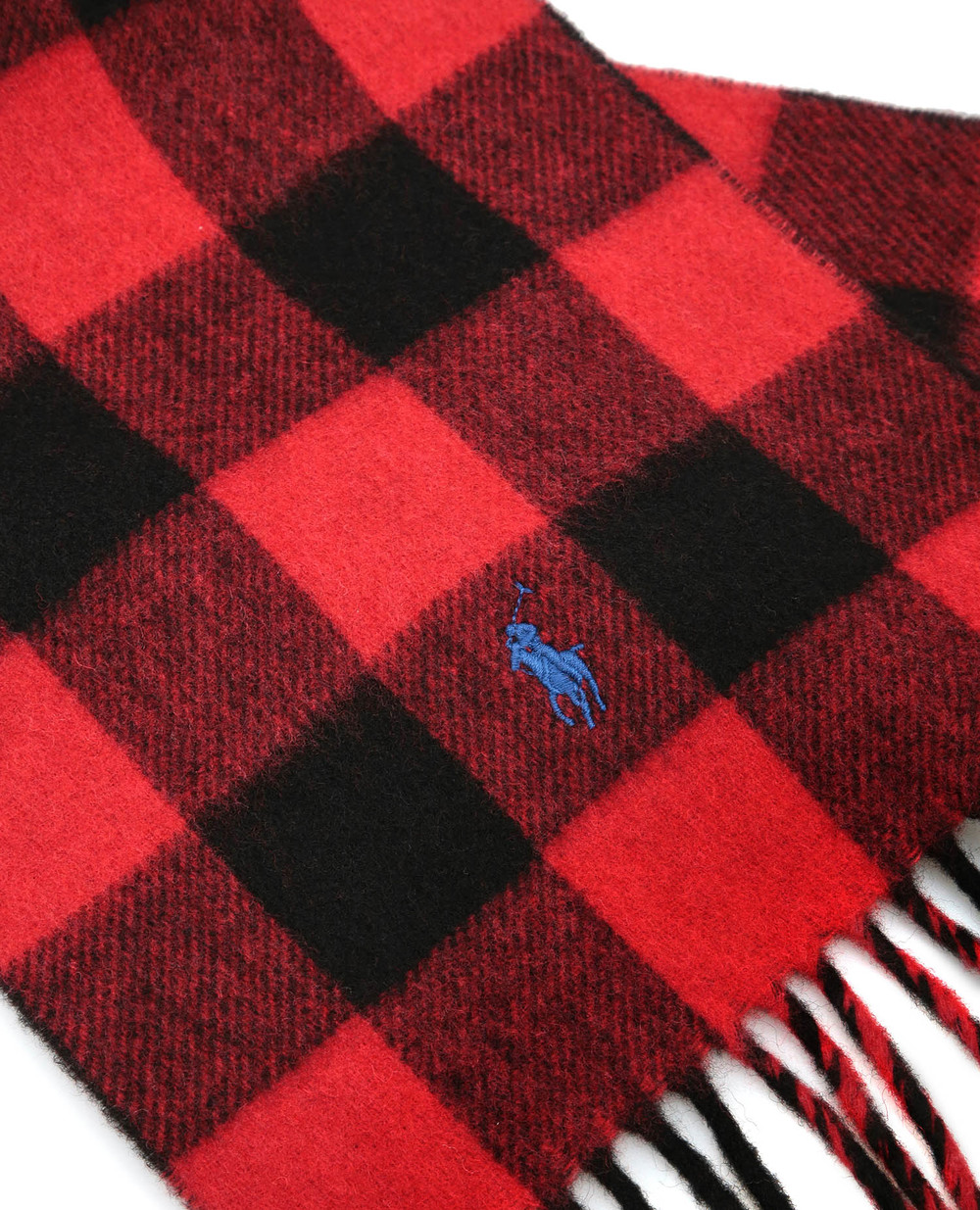 Шерстяной шарф Polo Ralph Lauren 449823798001, разноцветный цвет • Купить в интернет-магазине Kameron
