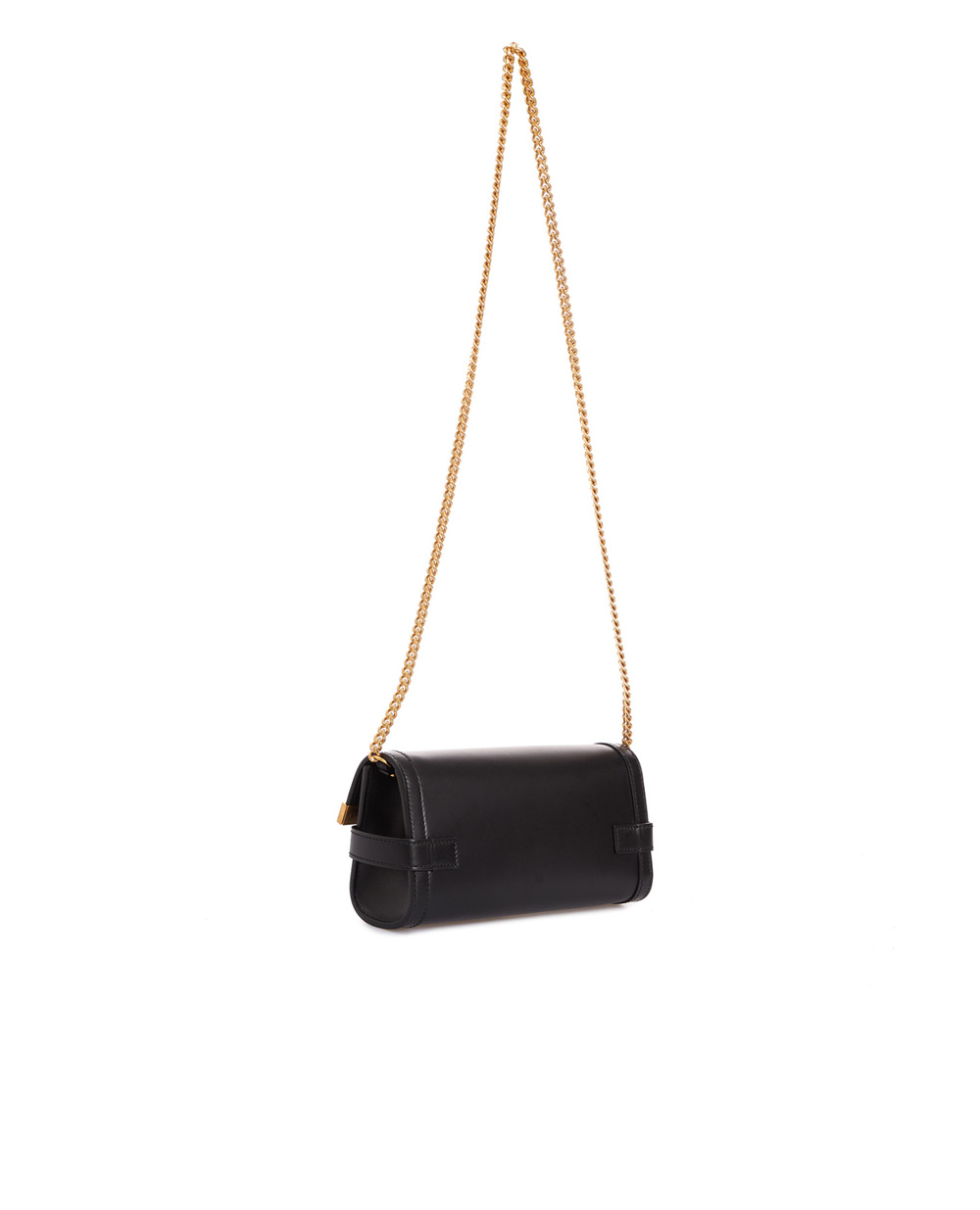 Шкіряна сумка B-Buzz 23 Balmain CN1LE596LAVE, чорний колір • Купити в інтернет-магазині Kameron