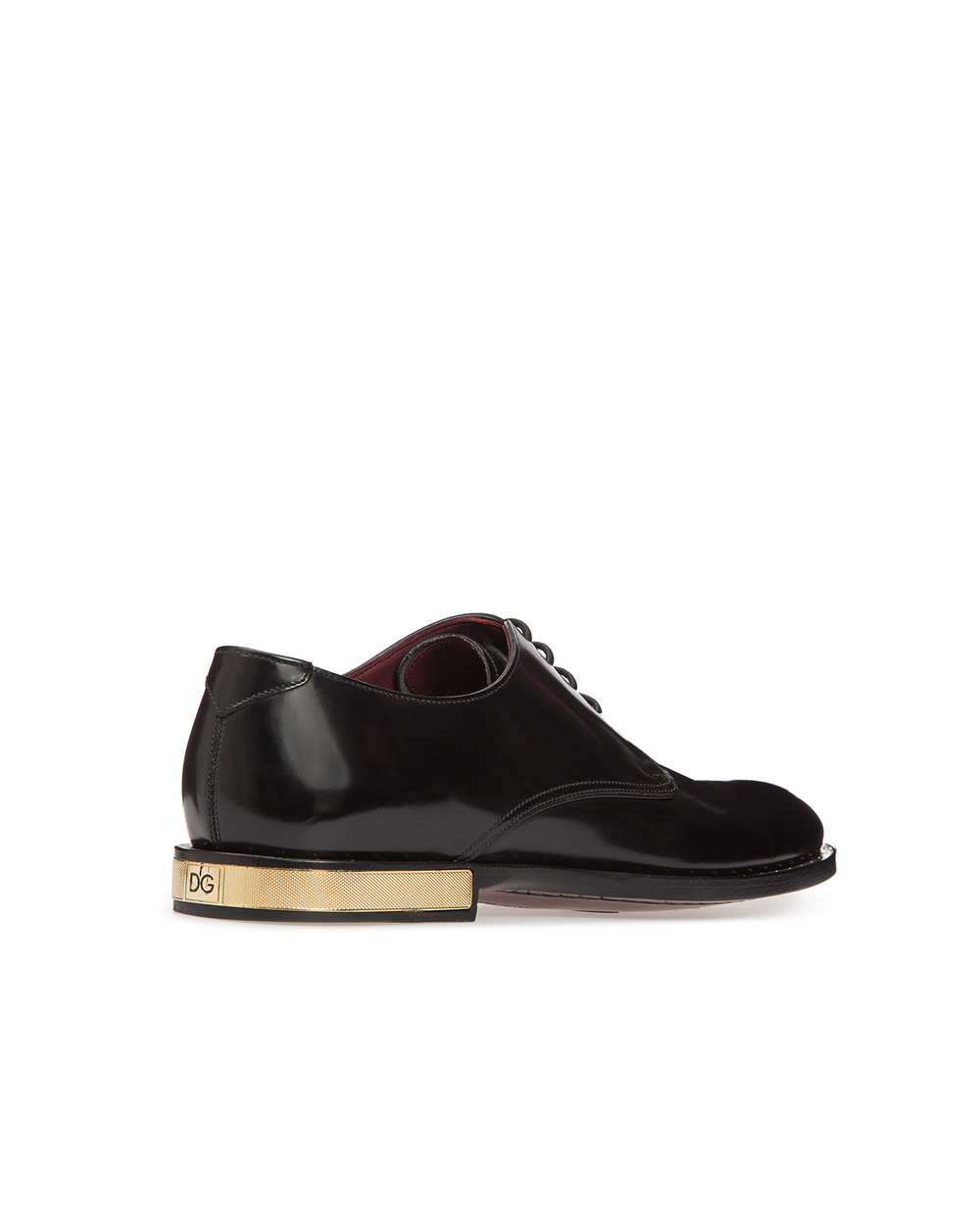 Кожаные дерби Dolce&Gabbana A10483-A1203, черный цвет • Купить в интернет-магазине Kameron