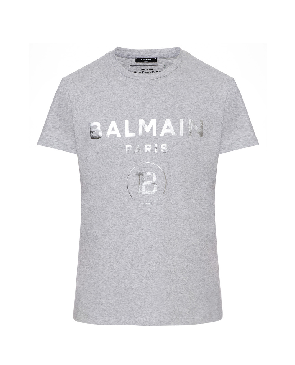 Футболка Balmain TH01601I316, серый цвет • Купить в интернет-магазине Kameron