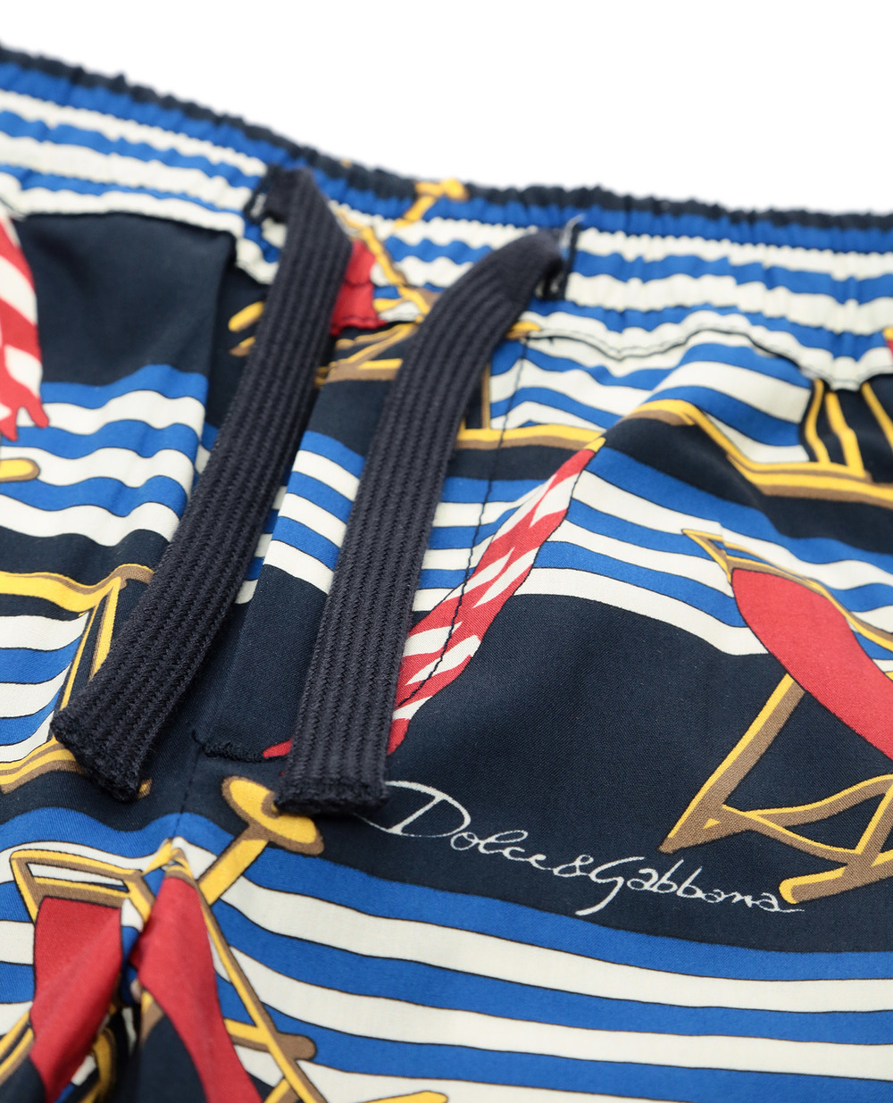 Шорты Dolce&Gabbana Kids L42Q64-HS5GS-S, синий цвет • Купить в интернет-магазине Kameron