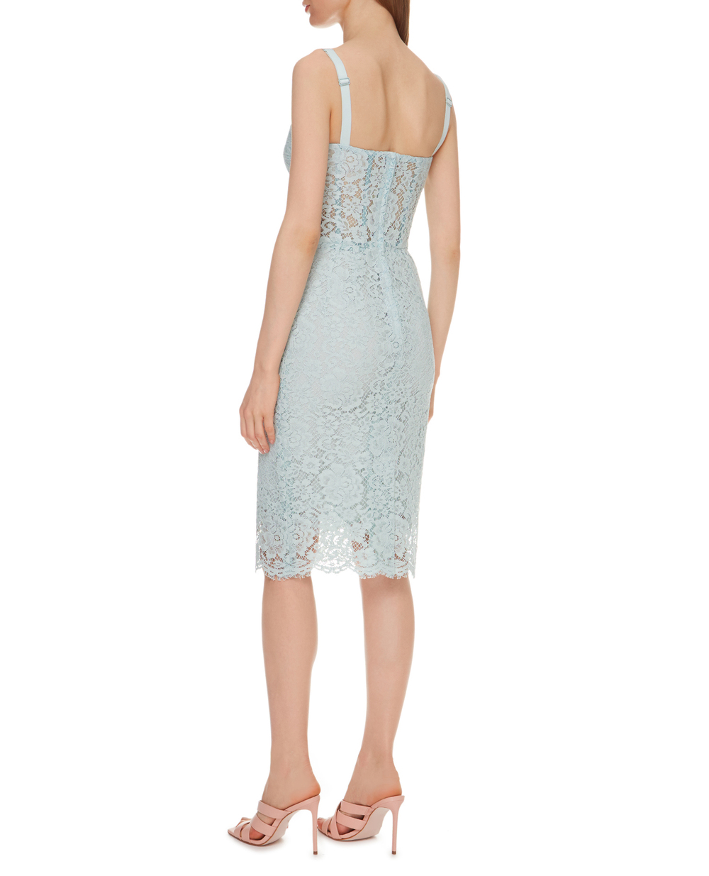 Платье Dolce&Gabbana F6I6NT-HLMEA, ментоловый цвет • Купить в интернет-магазине Kameron