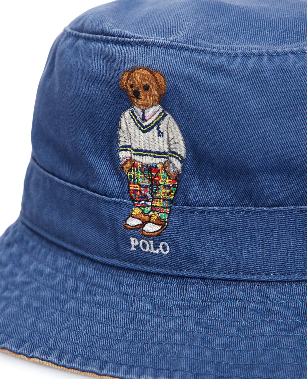 Панама Polo Bear Polo Ralph Lauren 710900276001, синій колір • Купити в інтернет-магазині Kameron
