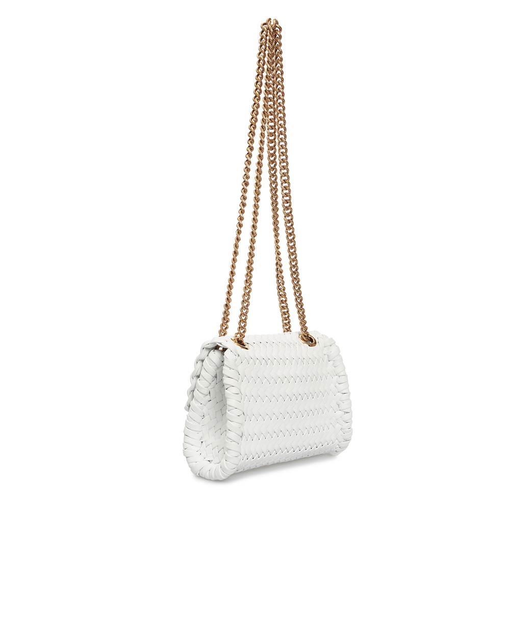 Шкіряна сумка Devotion Dolce&Gabbana BB6877-AX813, білий колір • Купити в інтернет-магазині Kameron