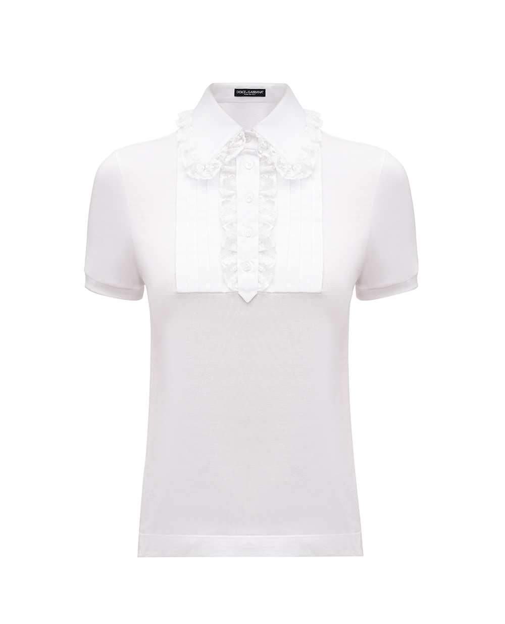 Футболка Dolce&Gabbana F8V05T-GDCH6, білий колір • Купити в інтернет-магазині Kameron