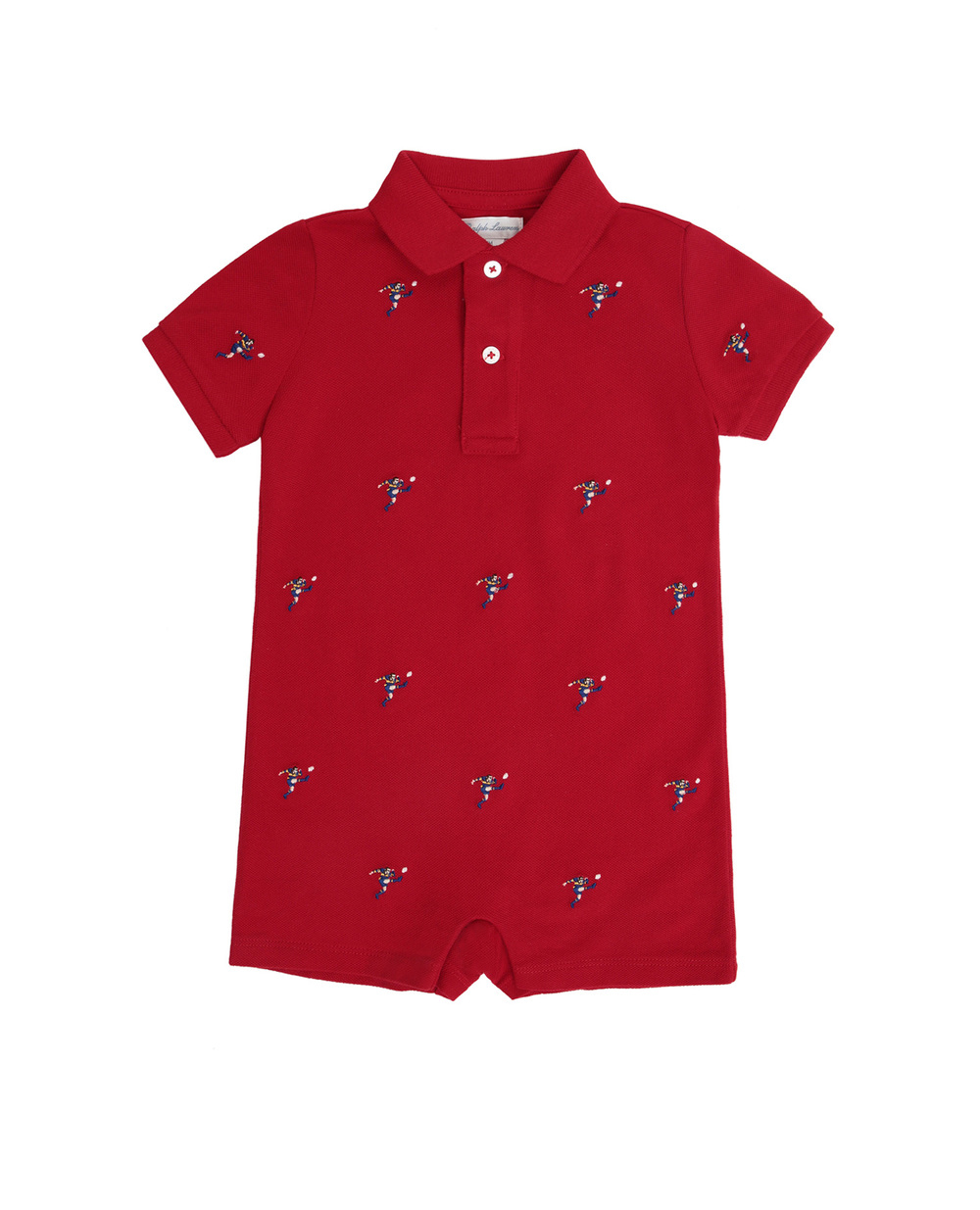 Ромпер Polo Ralph Lauren Kids 320737389002, красный колір • Купити в інтернет-магазині Kameron
