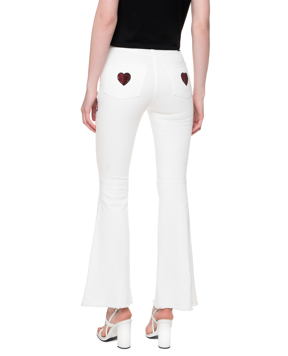Джинси Dolce&Gabbana FTA64Z-G890C, білий колір • Купити в інтернет-магазині Kameron