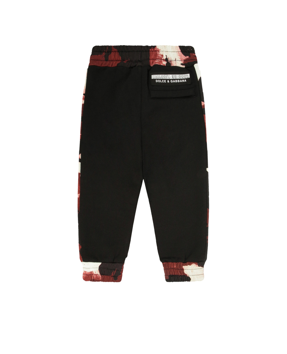 Спортивные брюки Dolce&Gabbana Kids L4JPCT-G7YKP-B, черный цвет • Купить в интернет-магазине Kameron