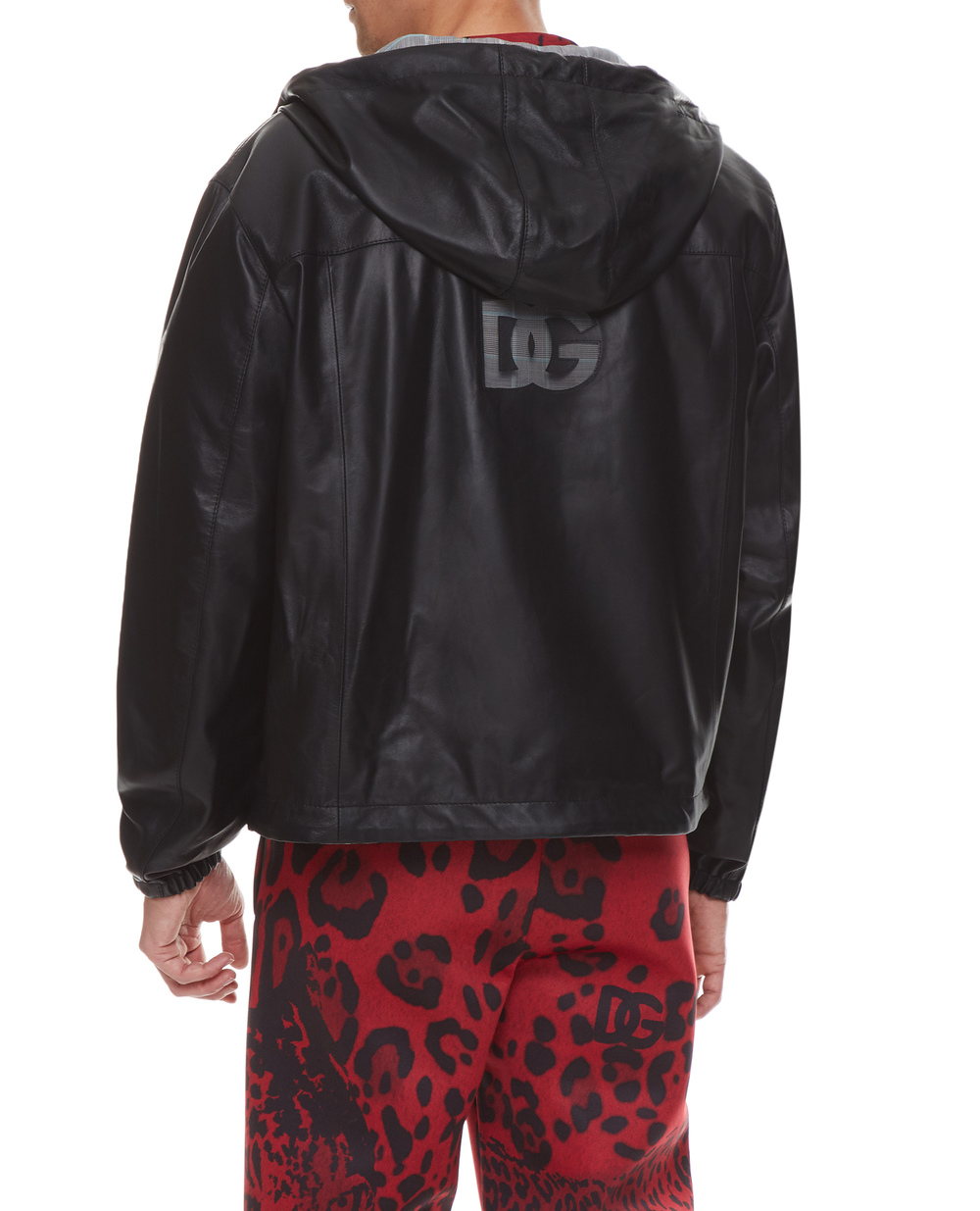 Двустороняя кожаная куртка Dolce&Gabbana G9WO8L-GEX89, разноцветный цвет • Купить в интернет-магазине Kameron