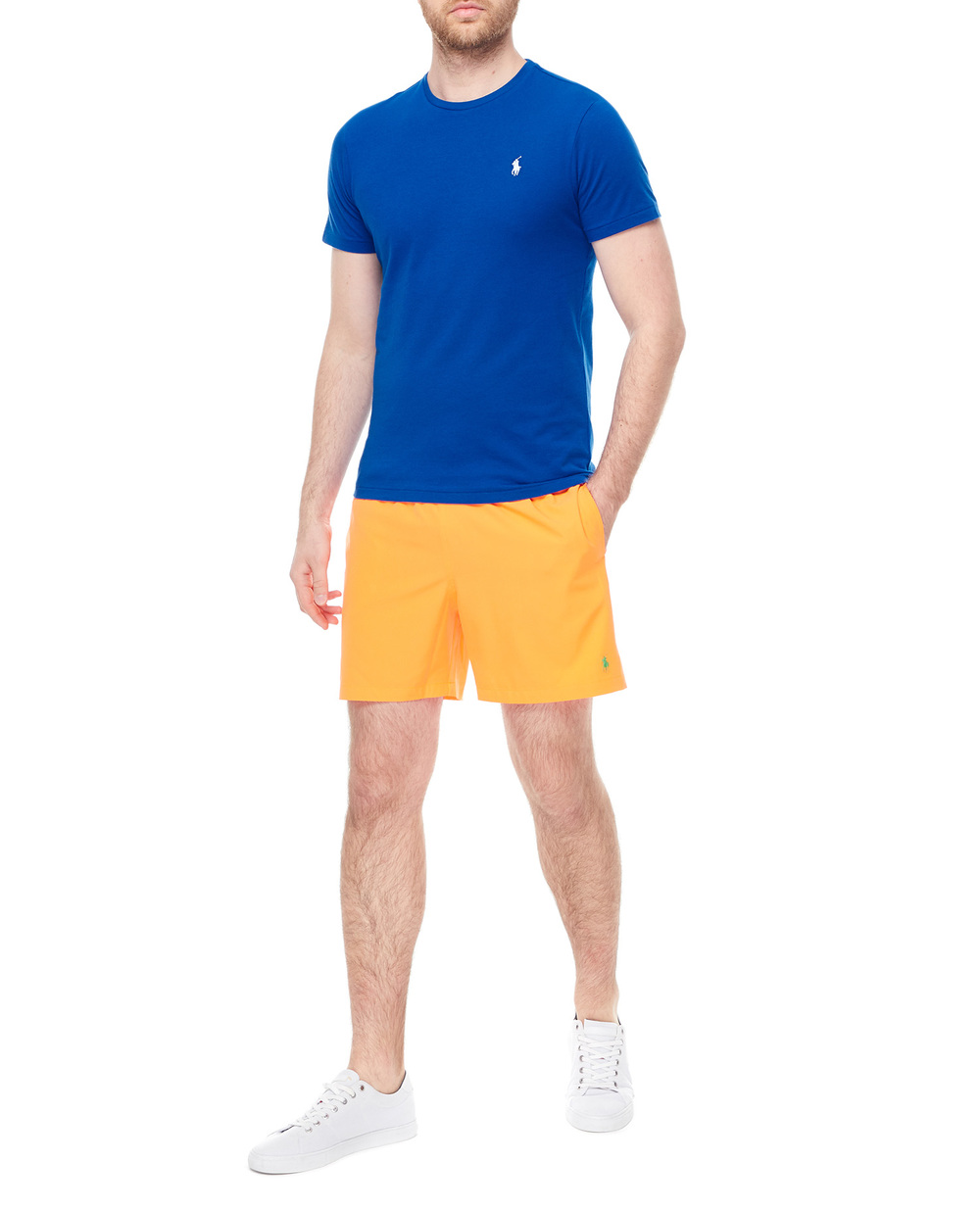 Футболка Polo Ralph Lauren 710671438210, синій колір • Купити в інтернет-магазині Kameron