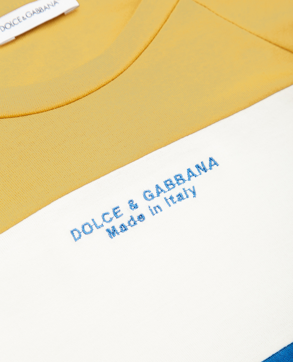 Футболка Dolce&Gabbana Kids L4JTDR-G7A9T-S, разноцветный цвет • Купить в интернет-магазине Kameron