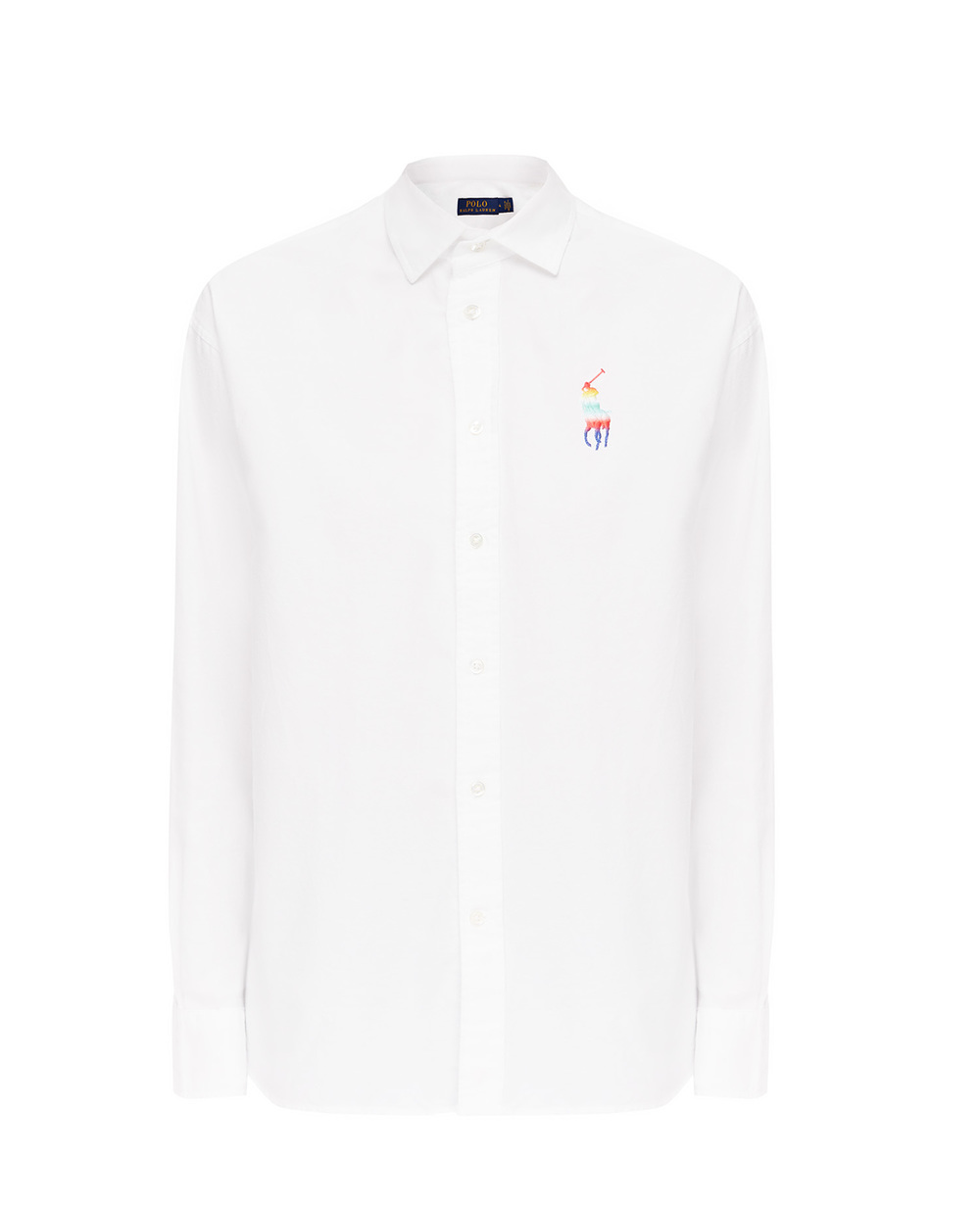 Рубашка Polo Ralph Lauren 211858465001, белый цвет • Купить в интернет-магазине Kameron