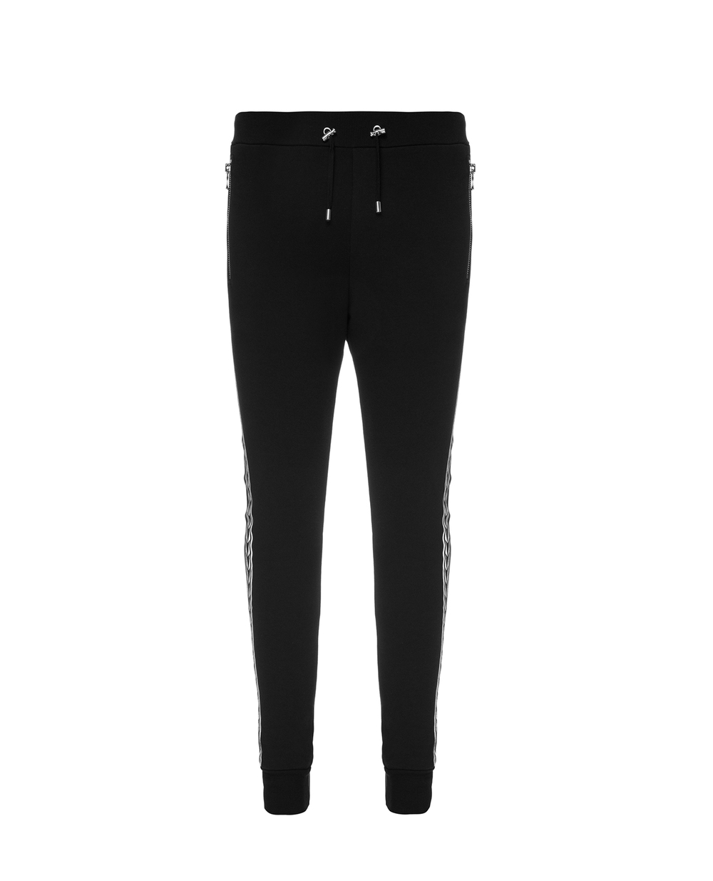 Спортивные брюки Balmain TH15554I250, черный цвет • Купить в интернет-магазине Kameron