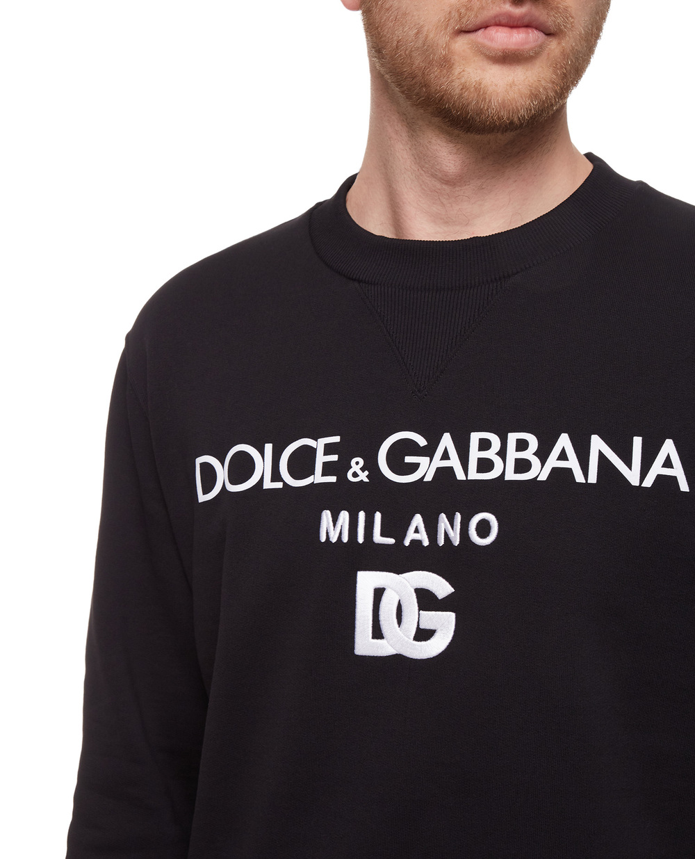 Свитшот Dolce&Gabbana G9WI3Z-FU7DU, черный цвет • Купить в интернет-магазине Kameron