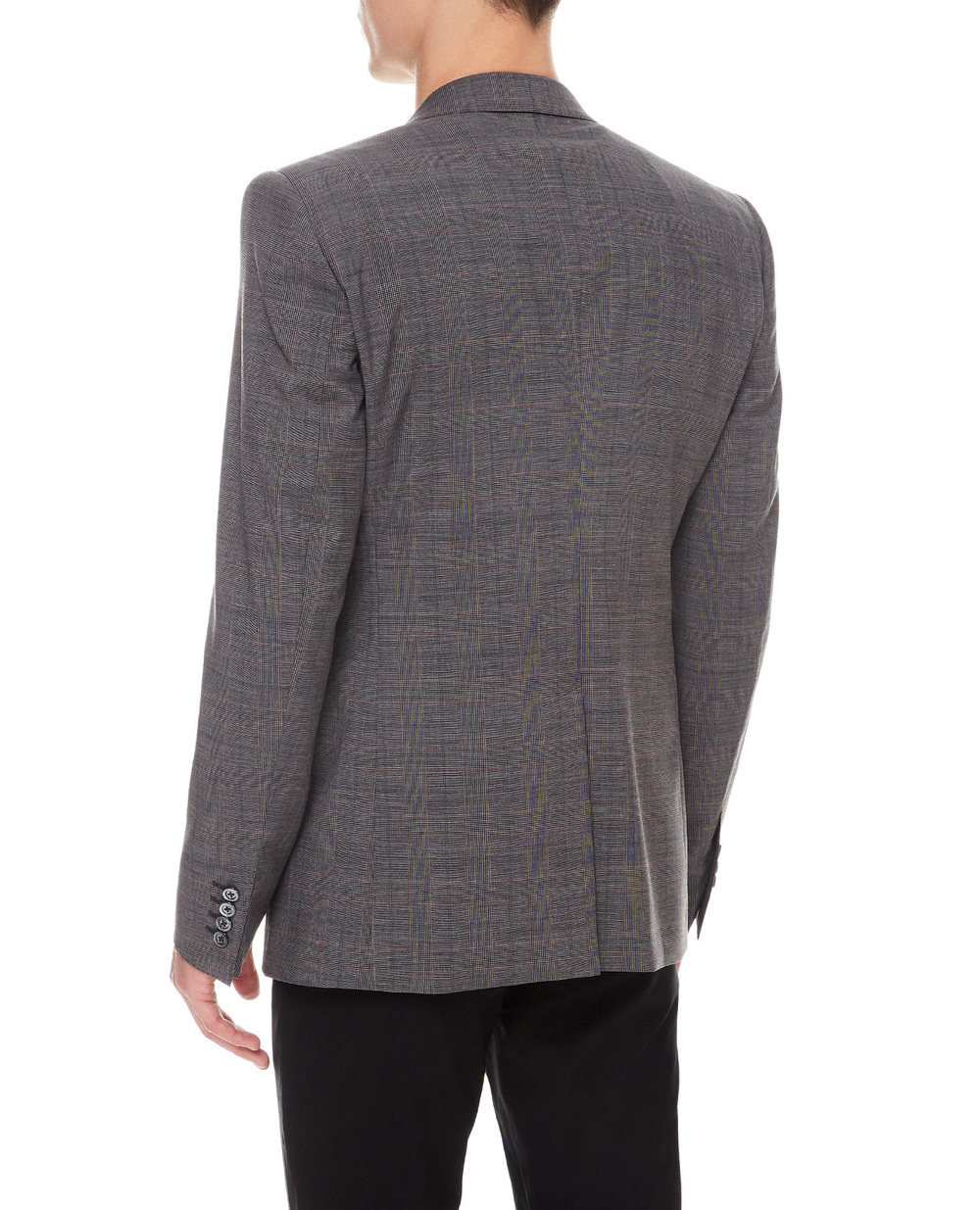 Шерстяной пиджак Sicilia Dolce&Gabbana G2PE8T-FQ2LQ, серый цвет • Купить в интернет-магазине Kameron