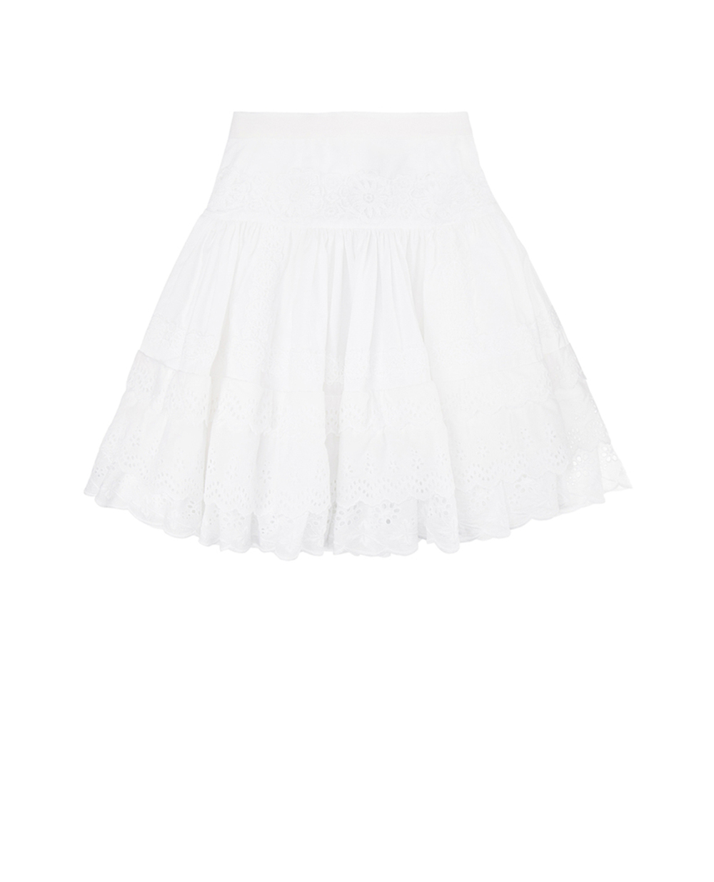 Детская юбка Dolce&Gabbana Kids L52I99-FU5GK-B, белый цвет • Купить в интернет-магазине Kameron