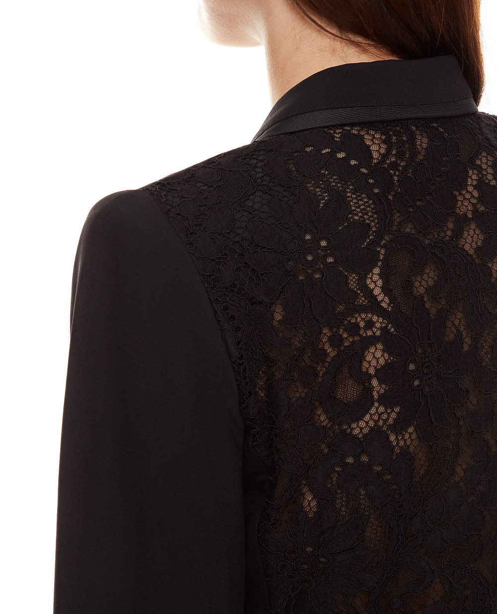 Вовняний жакет Dolce&Gabbana F29NIT-FUBAJ, чорний колір • Купити в інтернет-магазині Kameron