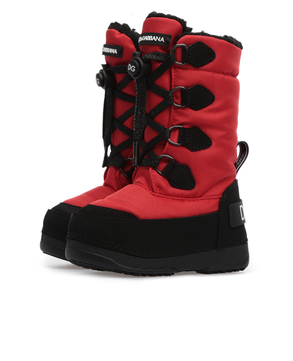 Ботинки Dolce&Gabbana D10914-A7321-S, красный цвет • Купить в интернет-магазине Kameron