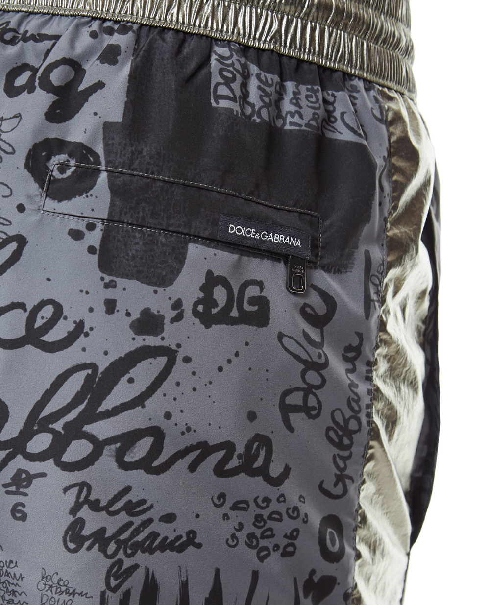 Плавательные шорты Dolce&Gabbana M4B52T-HSM6A, серый цвет • Купить в интернет-магазине Kameron