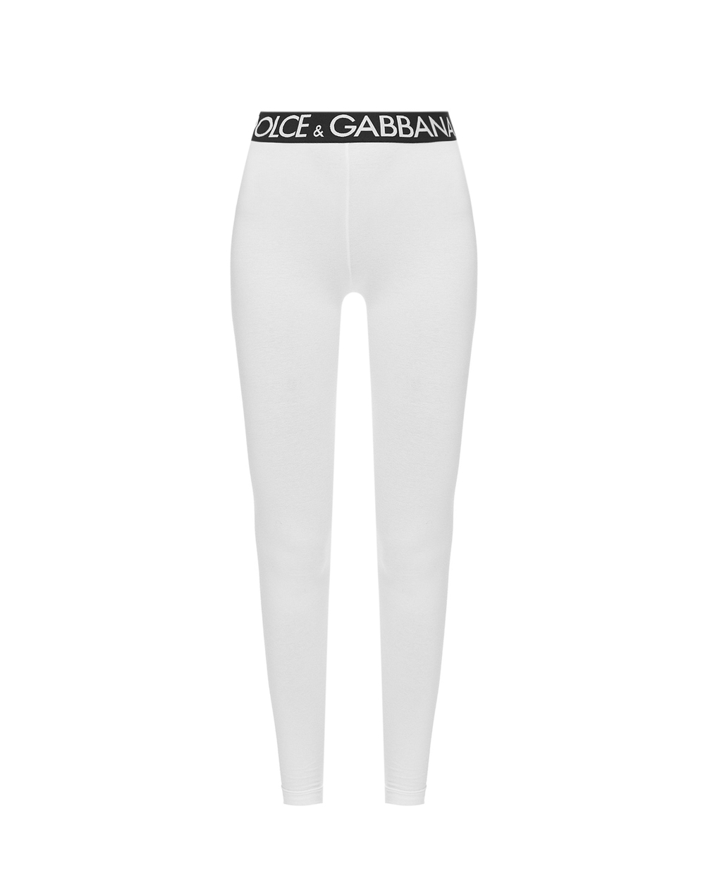 Легінси Dolce&Gabbana FTB5TT-FUEEY, білий колір • Купити в інтернет-магазині Kameron