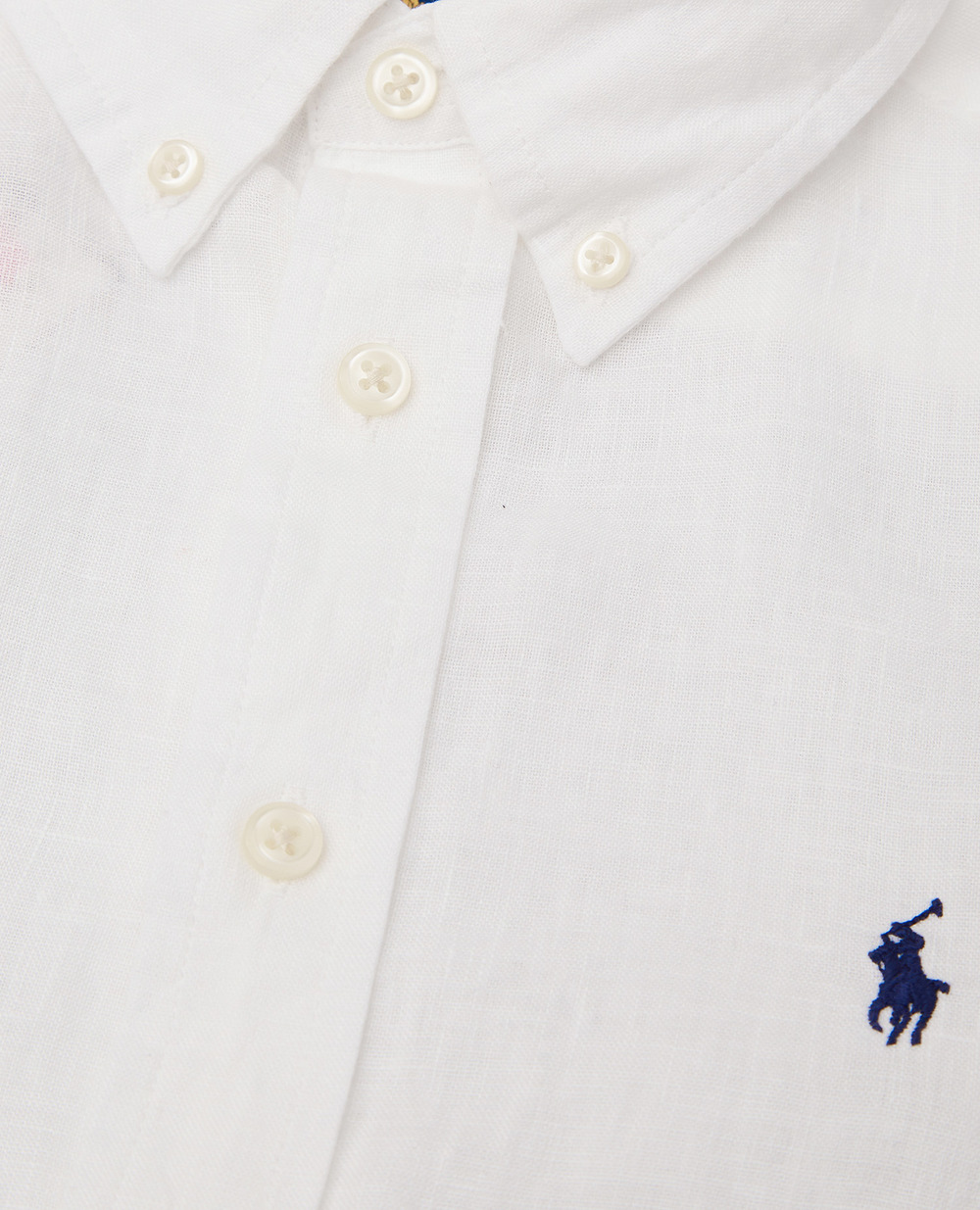 Детская рубашка Polo Ralph Lauren Kids 321832109001, белый цвет • Купить в интернет-магазине Kameron