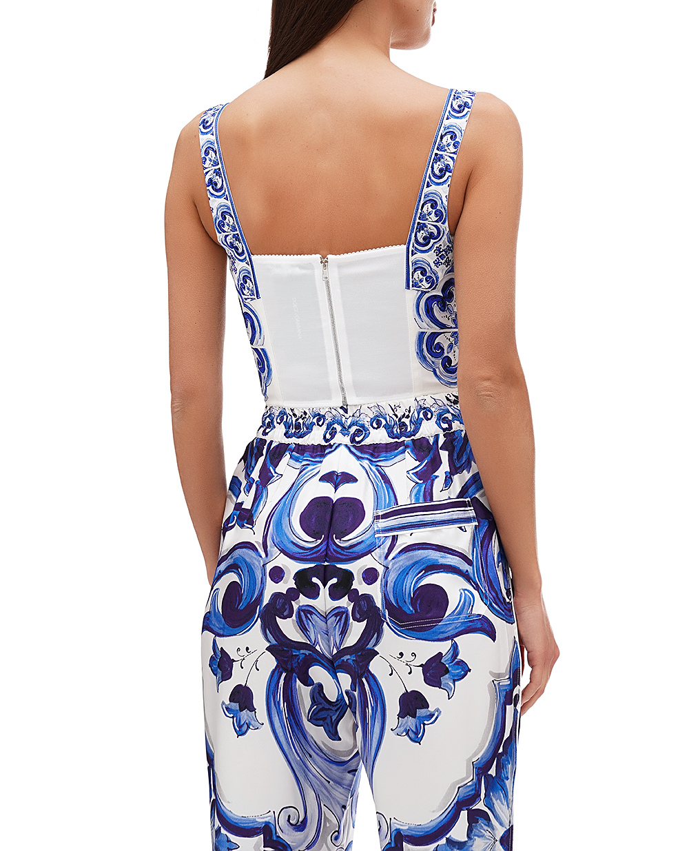 Бюстьє Dolce&Gabbana F7W98T-HPAB8, білий колір • Купити в інтернет-магазині Kameron