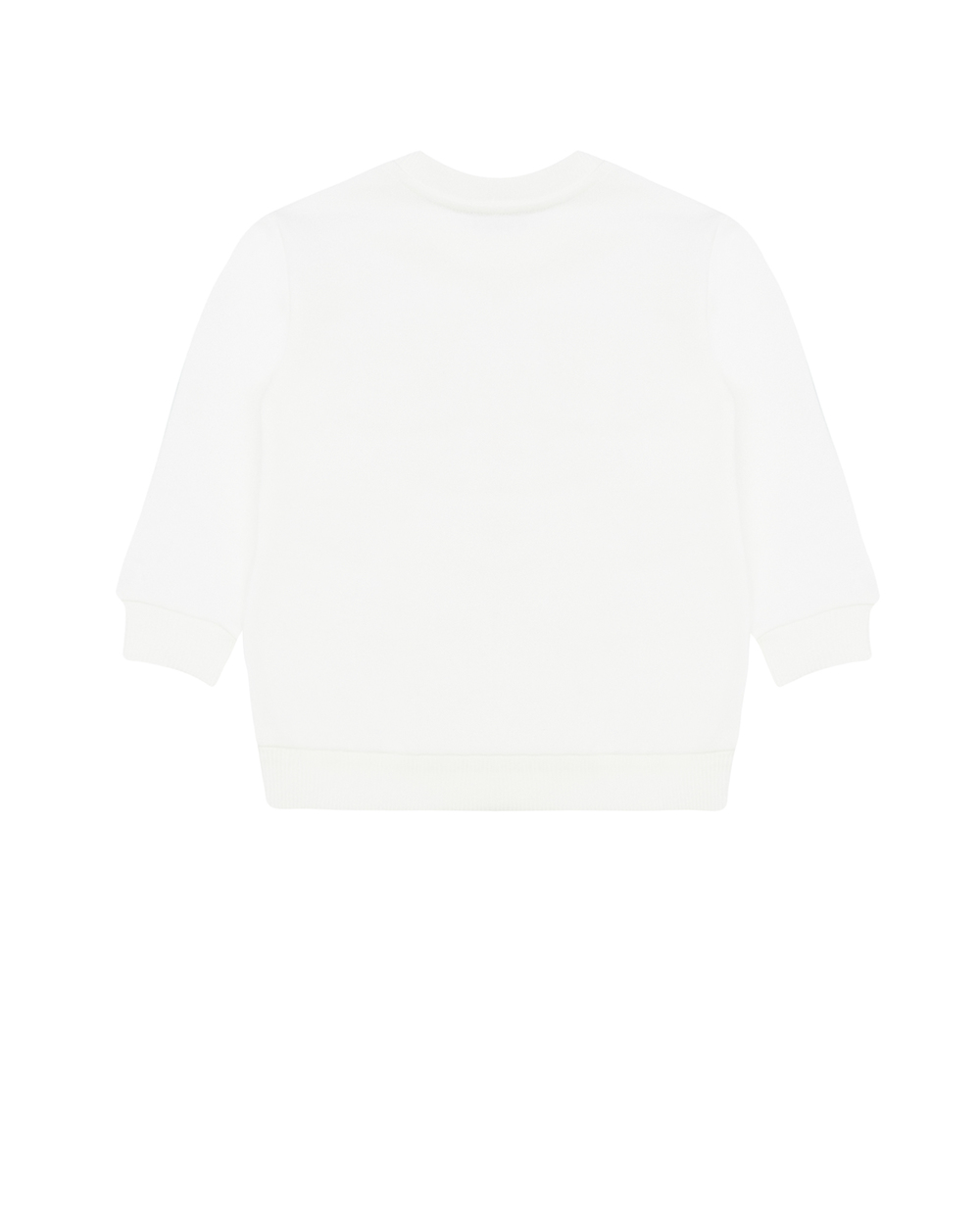 Свитшот Dolce&Gabbana Kids L2JWM2-G7BGY, белый цвет • Купить в интернет-магазине Kameron