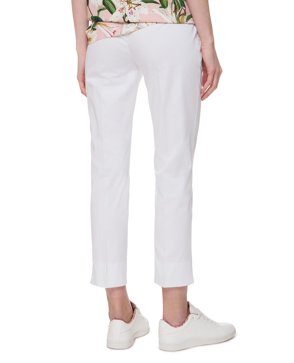 Брюки Kate Dolce&Gabbana FTAGNT-FUFIS, белый цвет • Купить в интернет-магазине Kameron