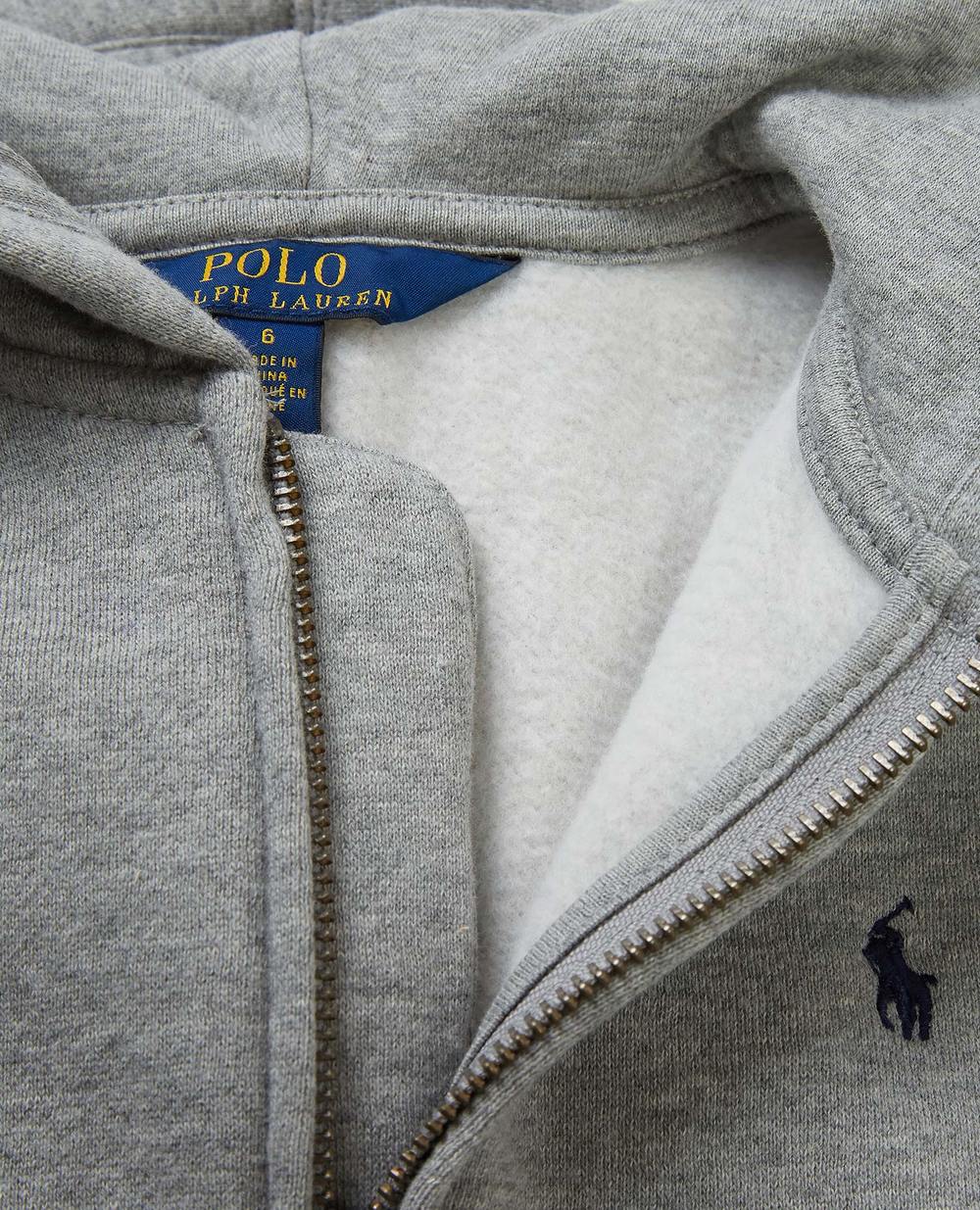 Худи Polo Ralph Lauren Kids 322547626002, сірий колір • Купити в інтернет-магазині Kameron