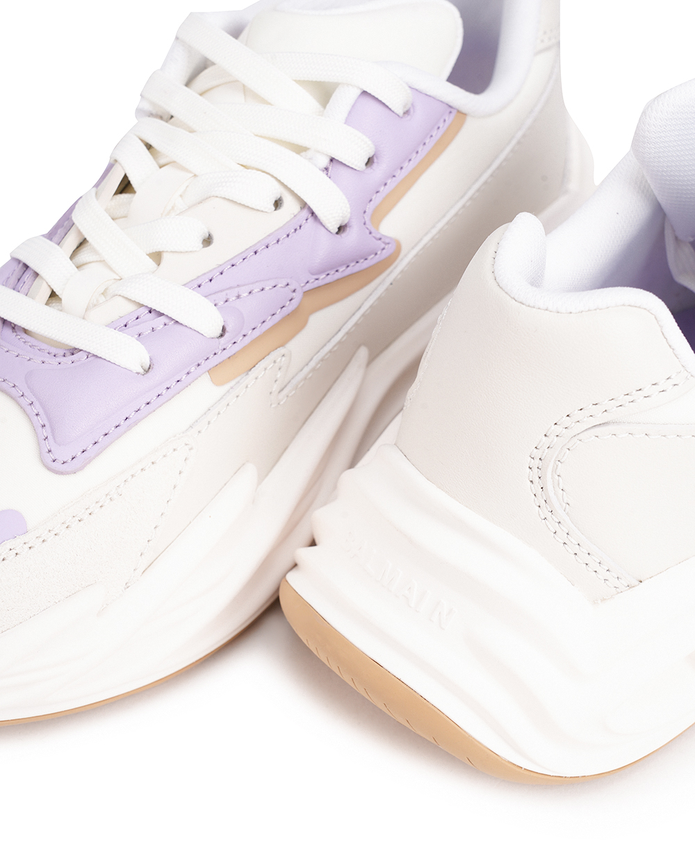 Кросівки Run-Row Balmain CN1VI730LLSC, білий колір • Купити в інтернет-магазині Kameron