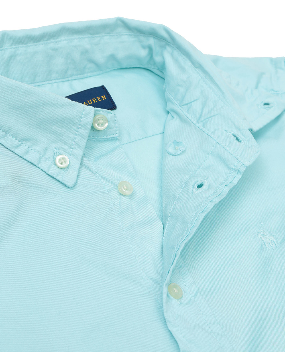 Рубашка Polo Ralph Lauren Kids 323760822003, голубой цвет • Купить в интернет-магазине Kameron