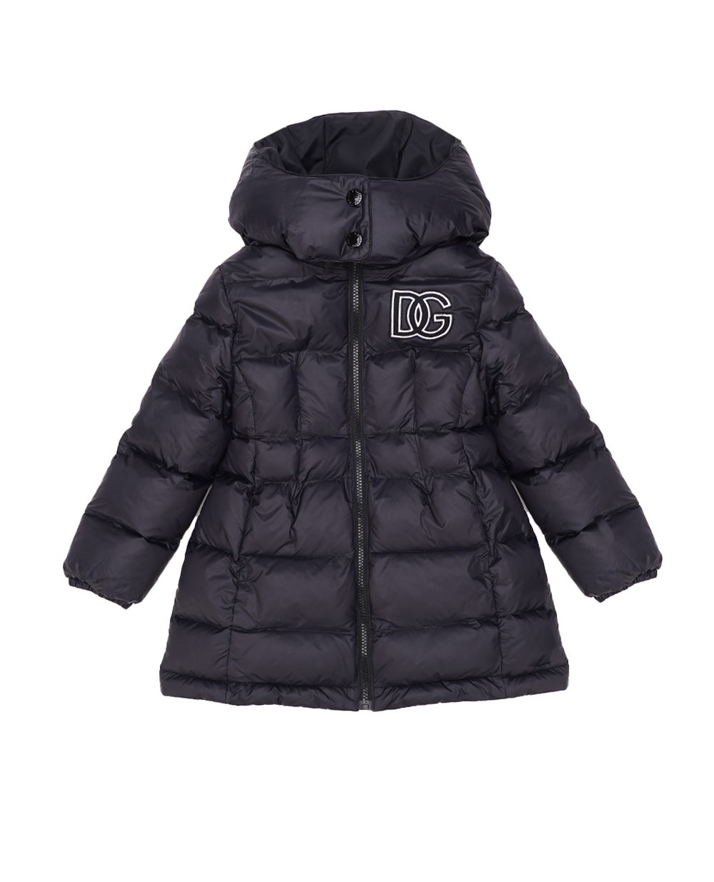 Детская куртка Dolce&Gabbana Kids L5JBO1-G7KZ8-B, черный цвет • Купить в интернет-магазине Kameron
