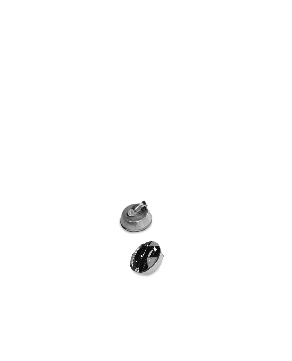 Клипсы Smoking Striped Saint Laurent 594176-Y1549, черный цвет • Купить в интернет-магазине Kameron