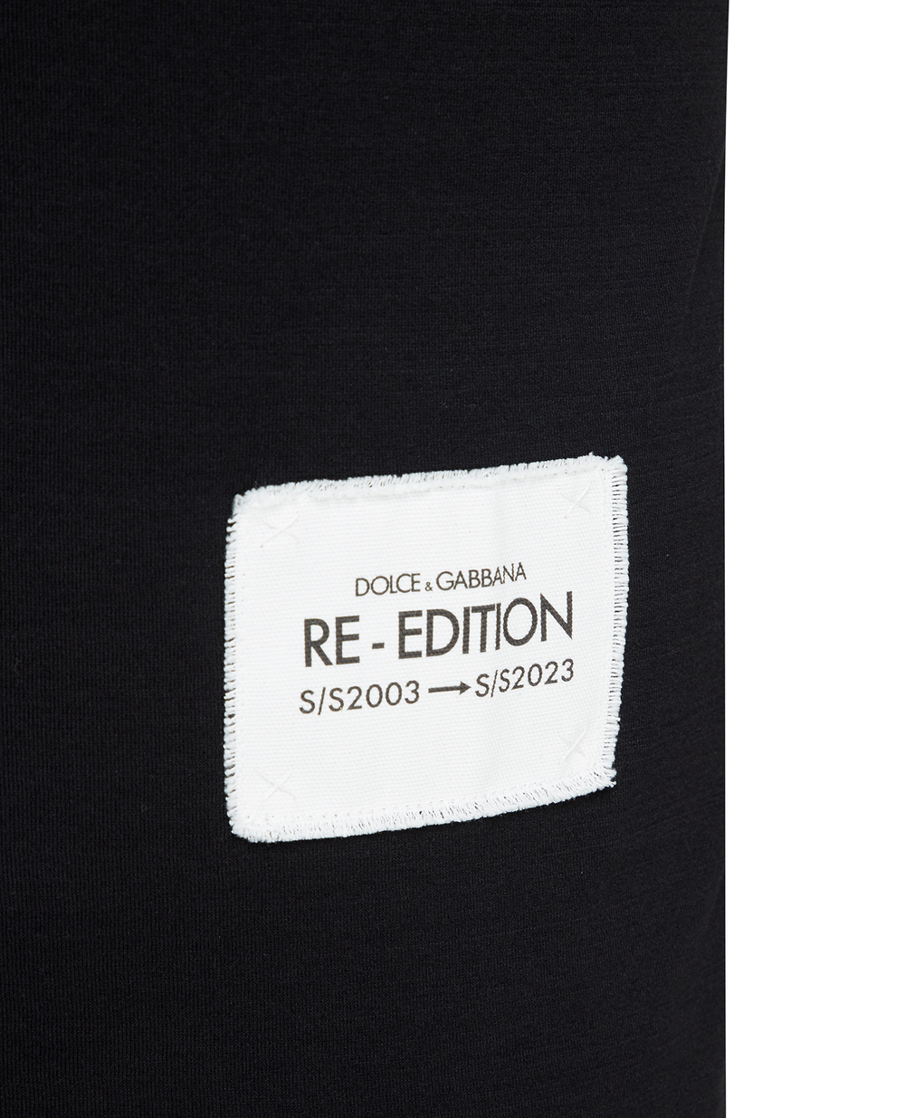 Майка Dolce&Gabbana G8QI9T-FU7EQ, чорний колір • Купити в інтернет-магазині Kameron