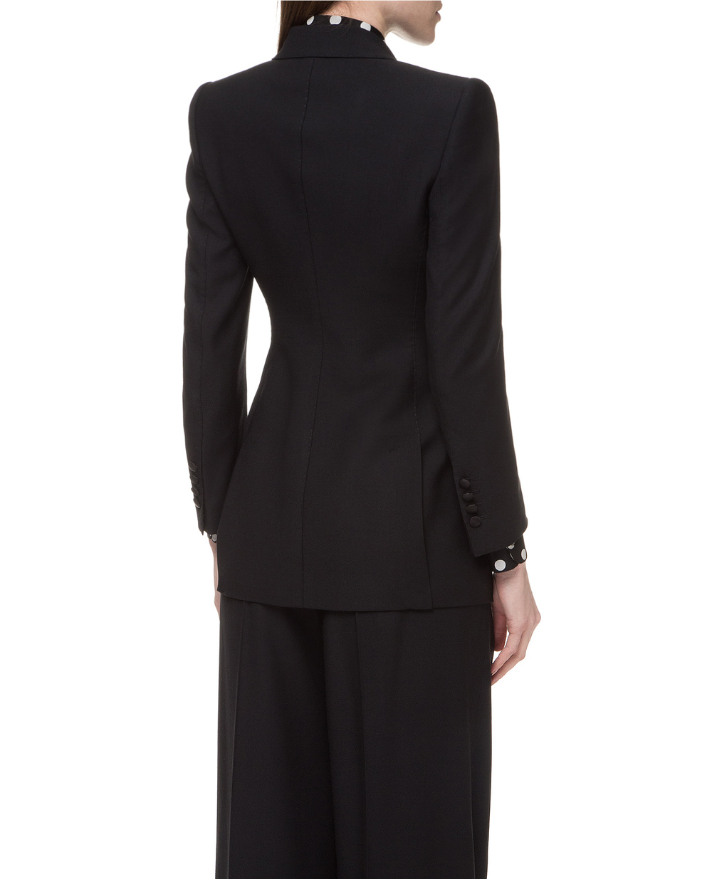 Жакет Dolce&Gabbana F29CRT-FUCEG, чорний колір • Купити в інтернет-магазині Kameron