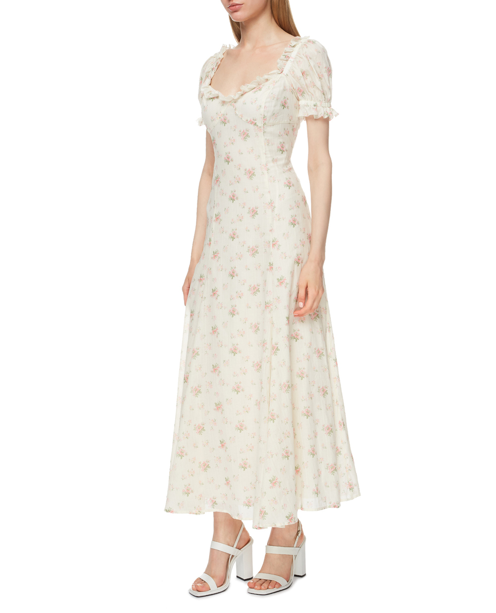 Платье Polo Ralph Lauren 211838043001, бежевый цвет • Купить в интернет-магазине Kameron