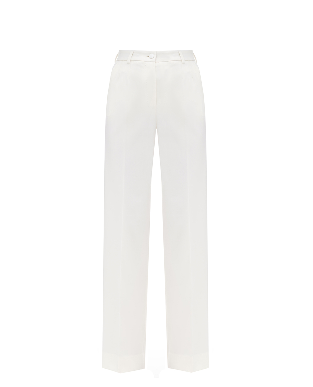 Штани Dolce&Gabbana FTBQZT-FUCCS, білий колір • Купити в інтернет-магазині Kameron