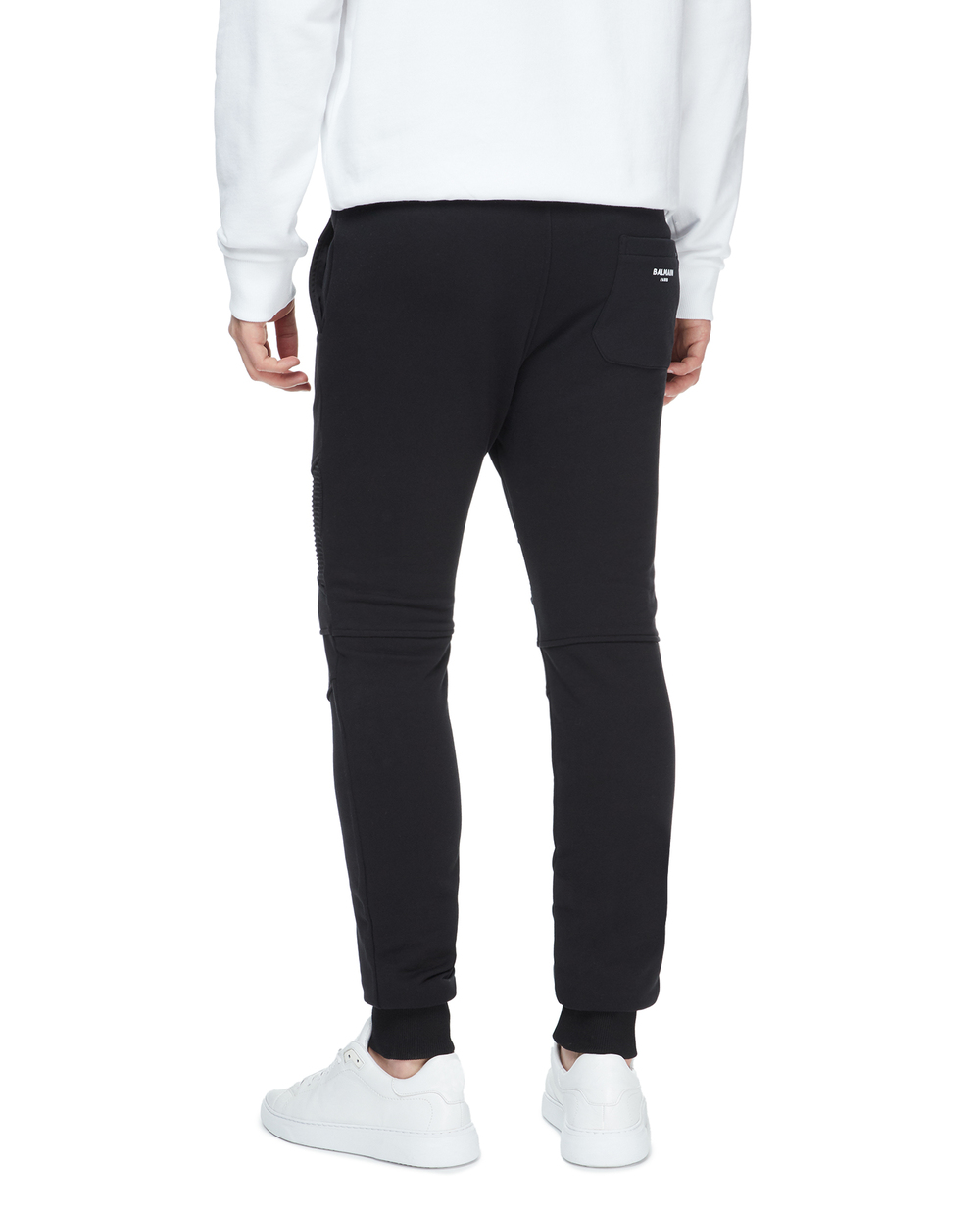 Спортивные брюки Balmain AH1OB000BB04, черный цвет • Купить в интернет-магазине Kameron