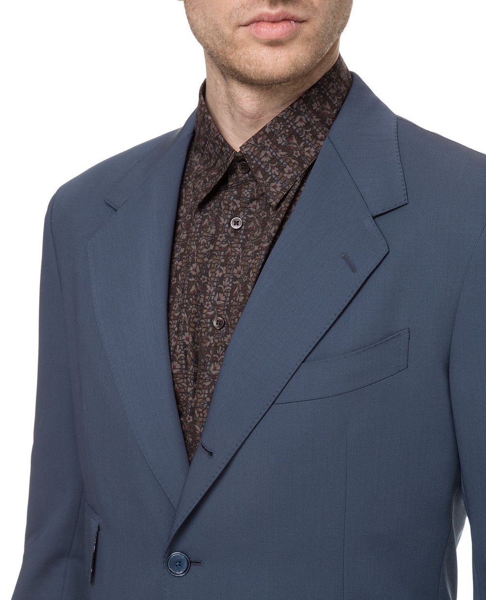 Шерстяной пиджак Dolce&Gabbana G2JT6T-FU2KF, синий цвет • Купить в интернет-магазине Kameron