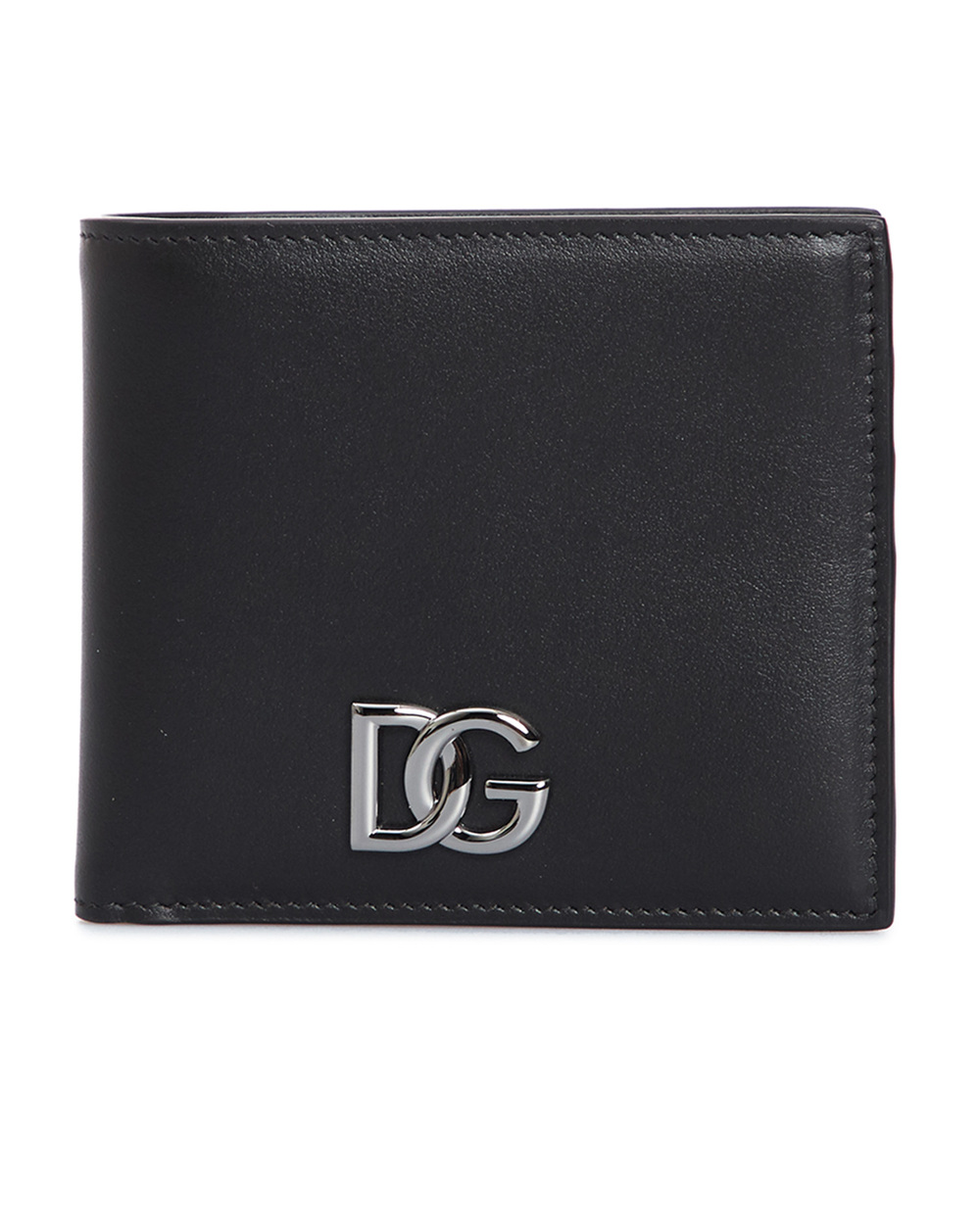 Кожаный кошелек Dolce&Gabbana BP1321-AW576, черный цвет • Купить в интернет-магазине Kameron