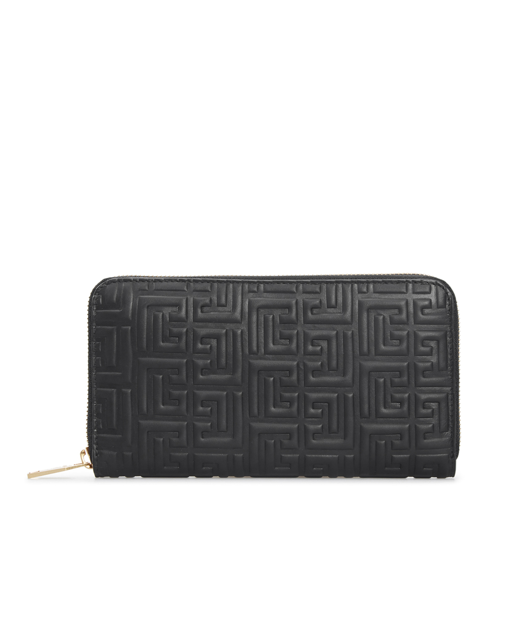 Шкіряний гаманець Balmain WN1NJ131LESP, чорний колір • Купити в інтернет-магазині Kameron